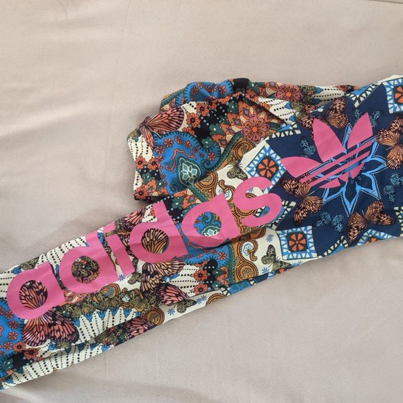 adidas x Farm Borbomix Trefoil Leggings *New* - Picture 4 of 4